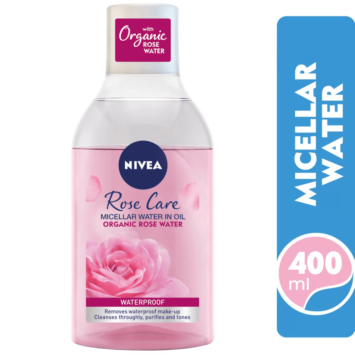 Nivea Rose Care Organic Rose Water Waterproof 400 Ml No.3217