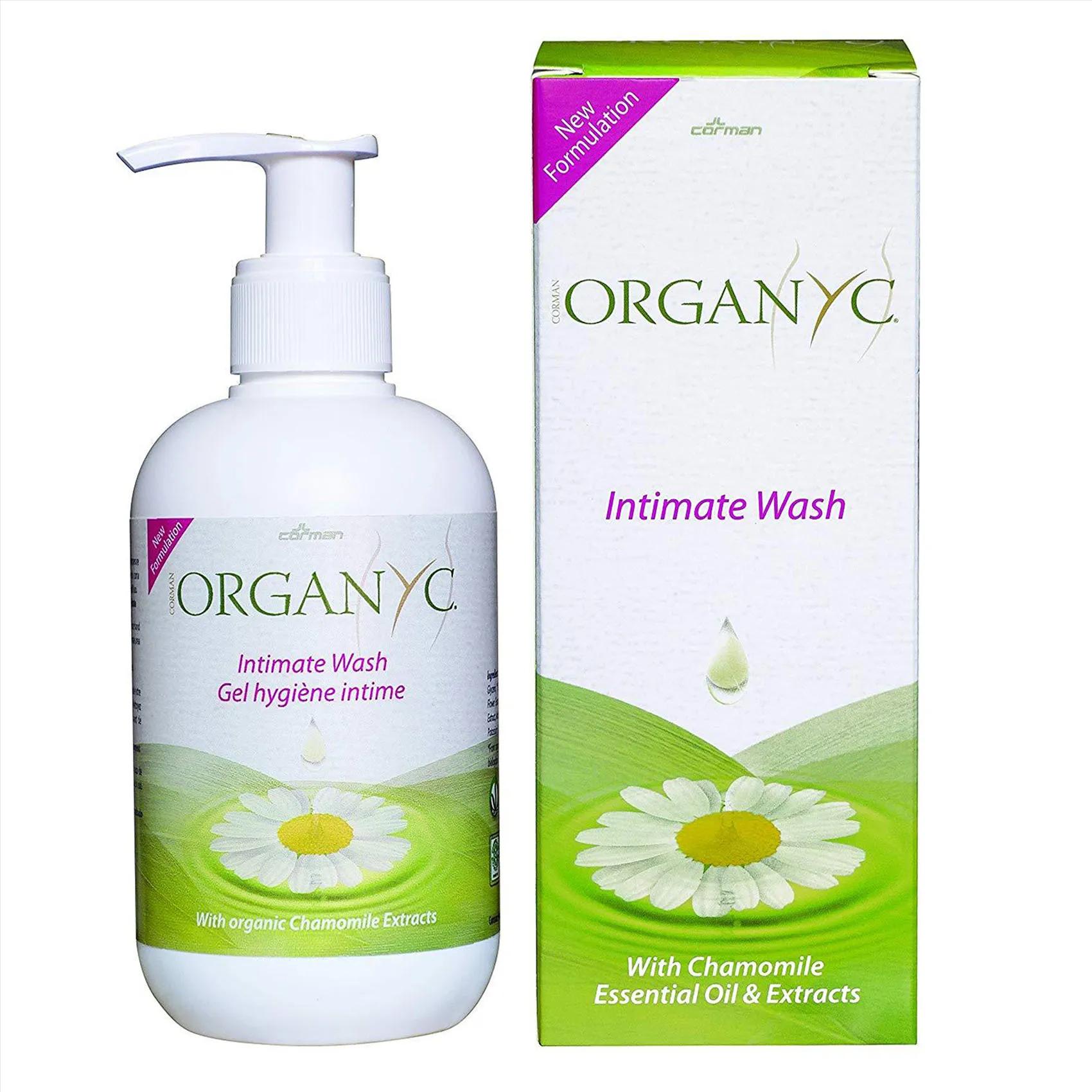 Organyc Intimate Wash With Chamomile