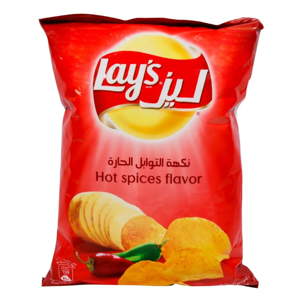 Lay's Hot Spices Flavor Potato Chip 130g