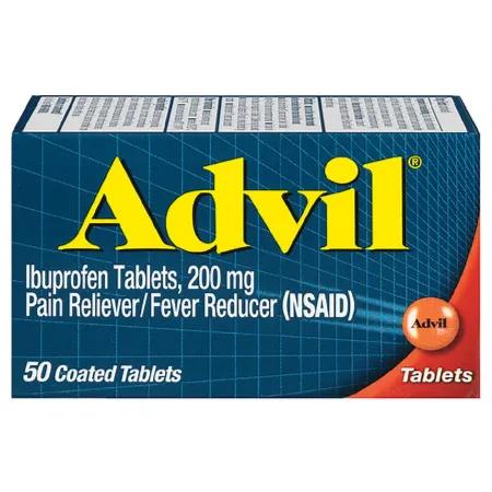 Advil 200mg Tablet 50's