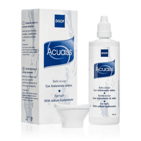 Acuaiss Eye Bath For Irritated Eye With Sodium Hylauronate