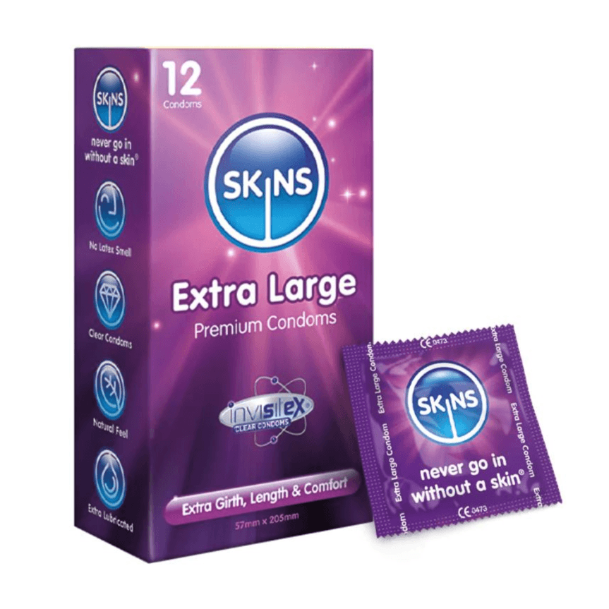 Skins Condoms Extra Large 12 Pieces