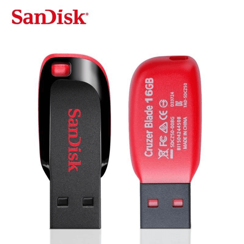 SanDisk Cruzer Blade 16GB USB Flash Drive