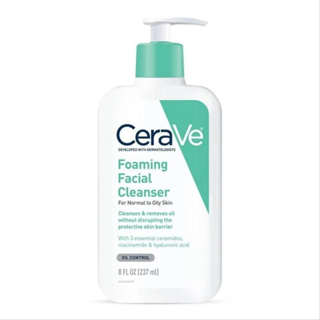 Cerave Foaming Facial Cleanser For Normal to Oily Skin 237ml