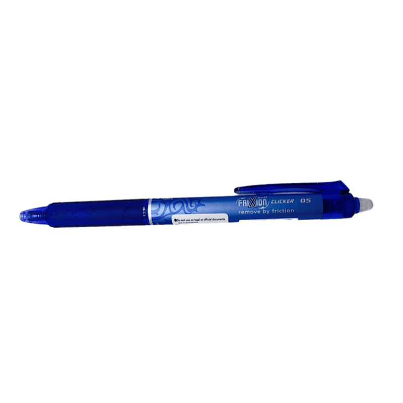 Pilot Frixion Clicker Erasable Ball Pen 0.5mm  Blue Colour - 763