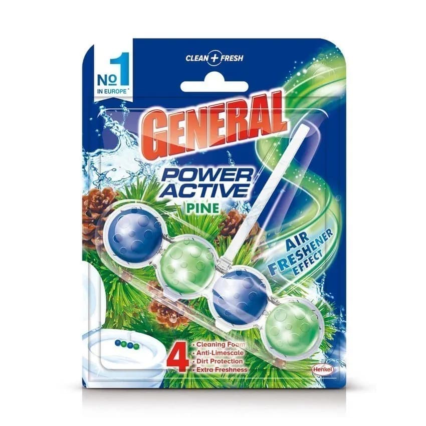 General Toilet Cleaner Power Active Pine 50gm