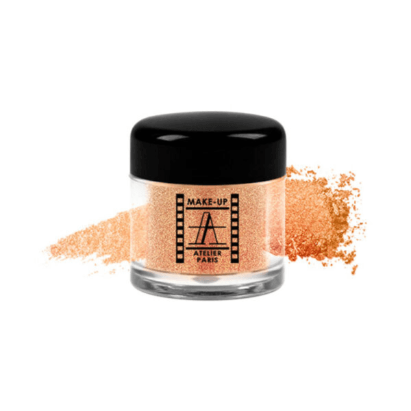 Makeup Atelier :Pearl Powder 4g-reflecks Pink Gold