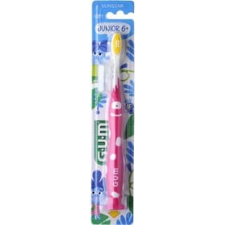 Gum Junior Soft Tooth Brush 6+years-902-Pink