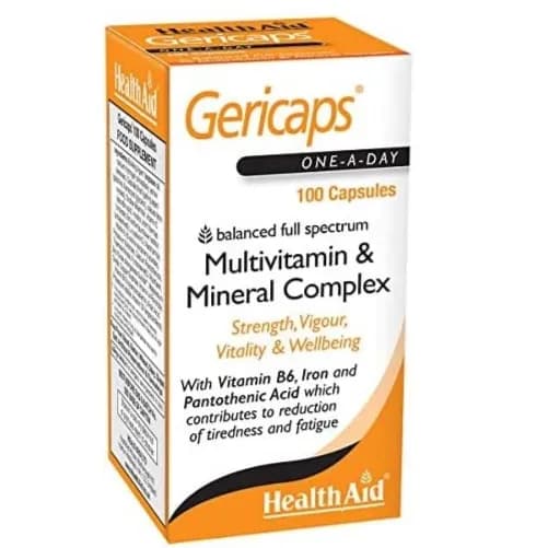 Health Aid Gericaps Multivitamin And Minerals Caps 30's