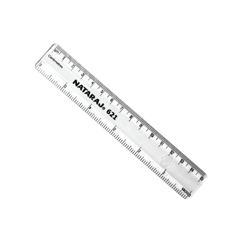 Nataraj 15Cm Ruler Plastic - 8756