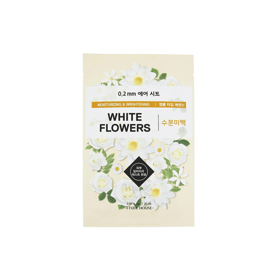 0.2 Therapy Air Mask - White Flowers