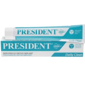 President Ortho Implant Daily Clean Tooth Paste 75Ml