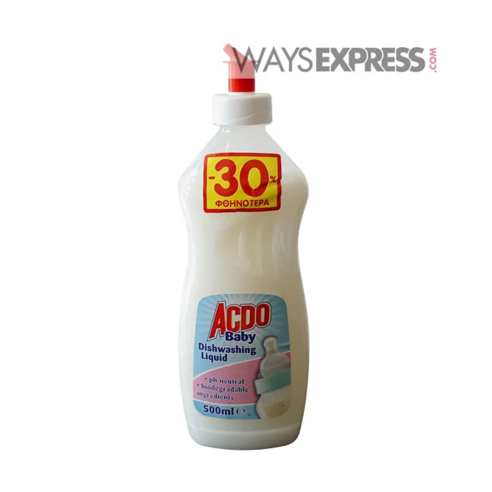 Acdo Baby Dishwash Liquid 500ml