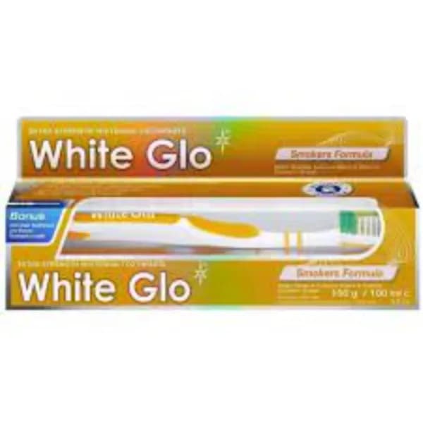 White Glo Extra Strength Whitening Toothpaste Smokers Formula 100ml