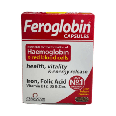 Vitabiotics Feroglobin B12 Capsules 30's