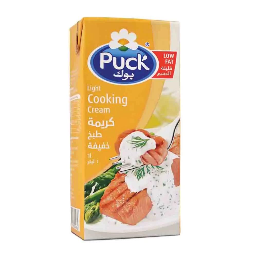 Puck Light Organic Cooking Cream 1ltr