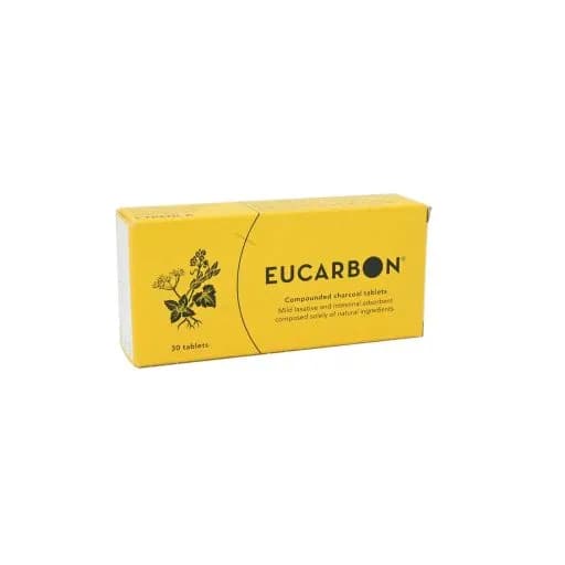 Eucarbon Herbal Compounded Charcoal Tablets 30 tablets