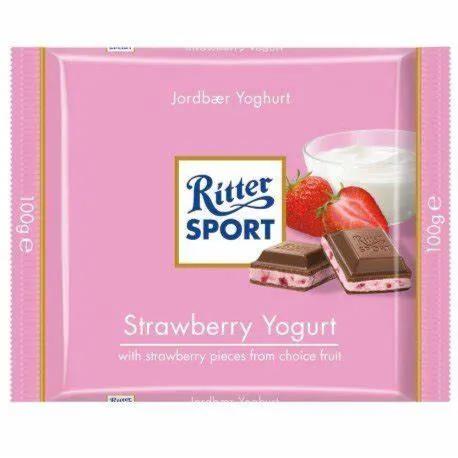 Ritter Sport Strawberry Yogurt 100G