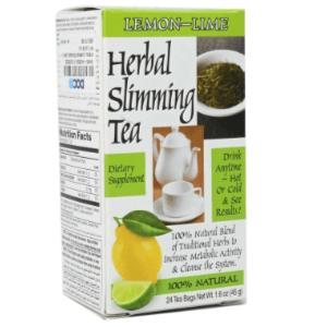 21St Century Slimming Tea Lemon Lime 24 Bags