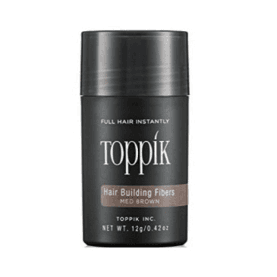 Toppik Hair Building Fibers Med Brown 12Gm