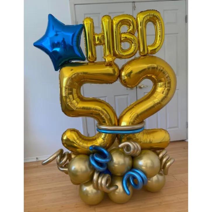 Foil Balloon Number