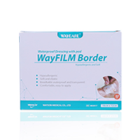 Waycare Waterproof Dressing Pad 9cm To 15cm 50 Pieces