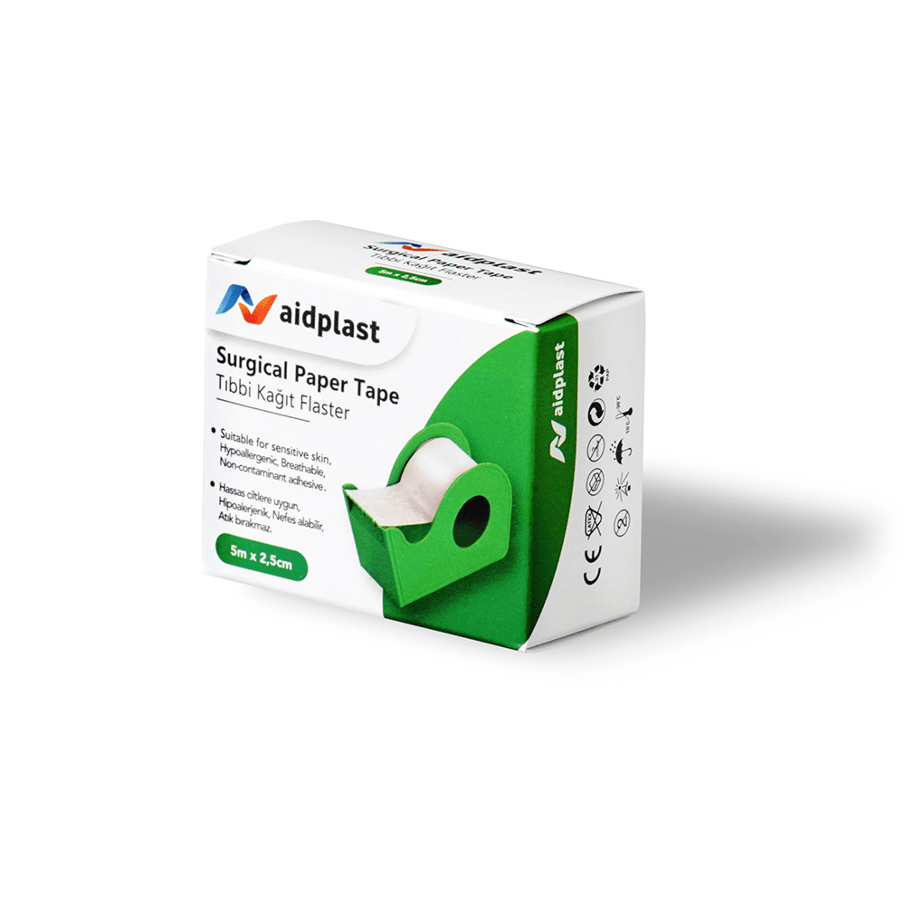 Aidplast Surgical Paper Tape 5m x 2.5cm