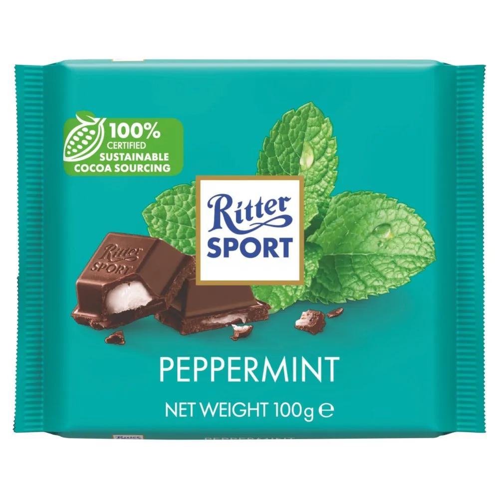 Rittersport Choco Perpermint 100 Gm