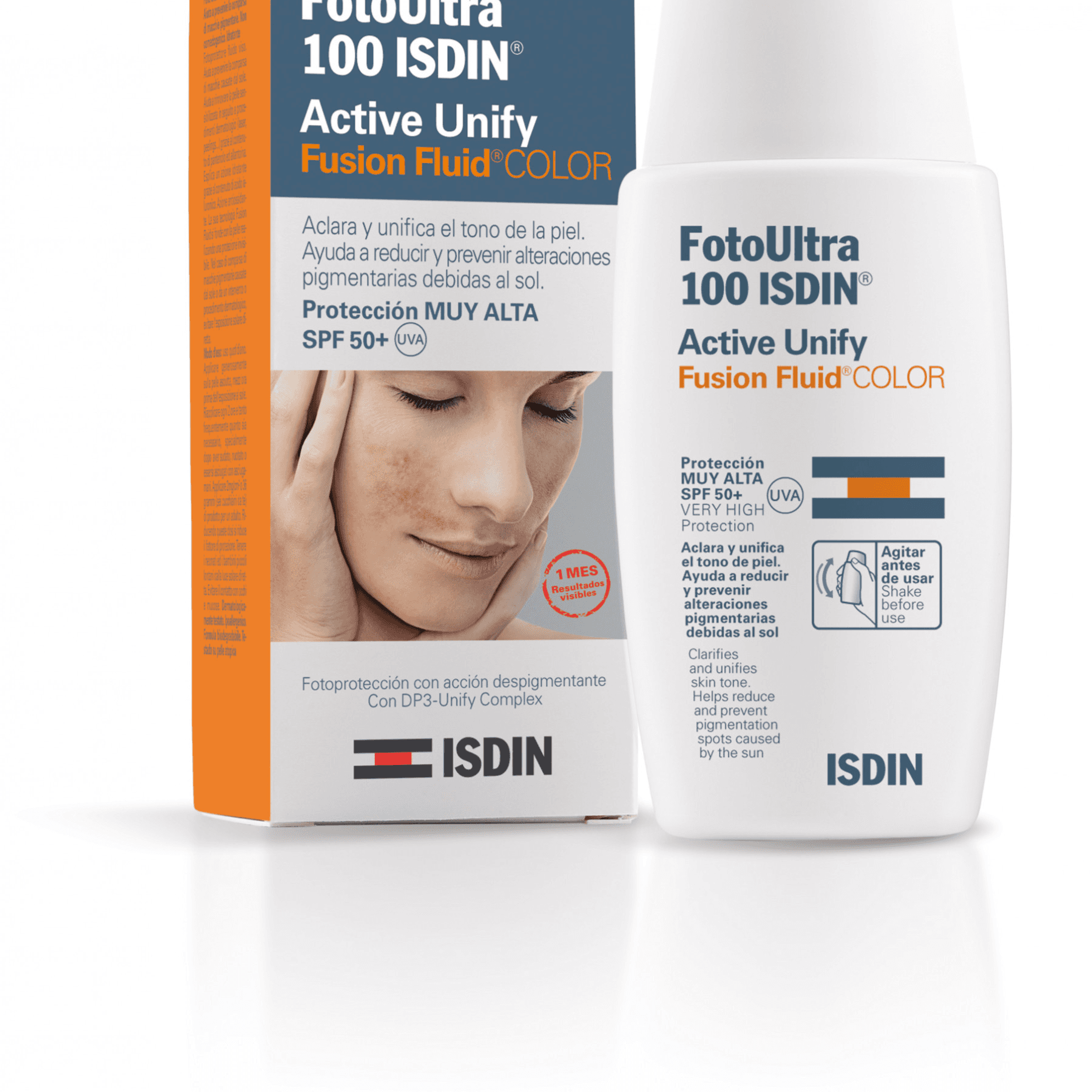 Isdin Active Unify Colored Fluid Spf50+