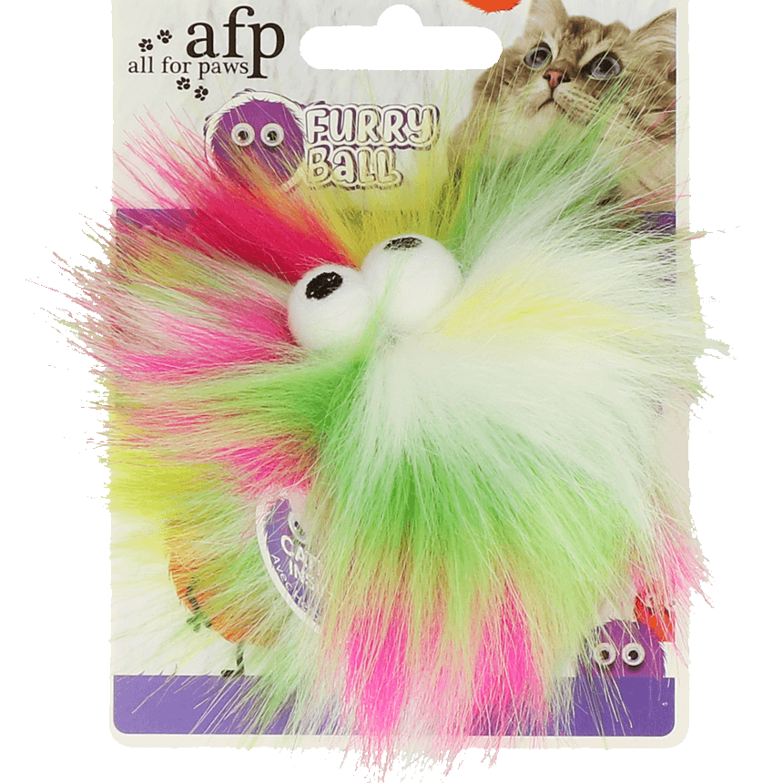 Afp Furry Ball Cat Toy