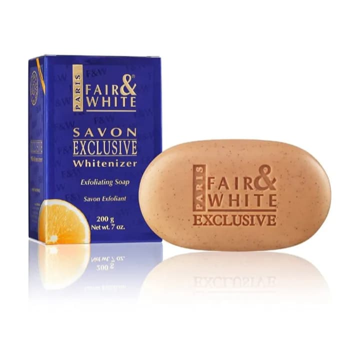 Fair and White Exclusive Whitenizer Exfoliating Soap Vitamin C 200Gm