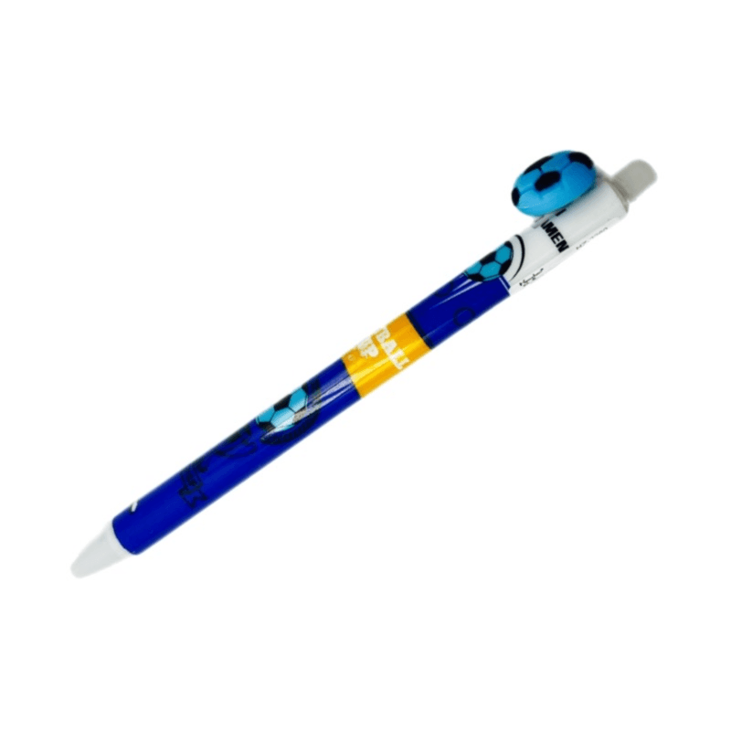 Sports Football Blue  Erasable Pen 0.5mm Outside blue - 11724