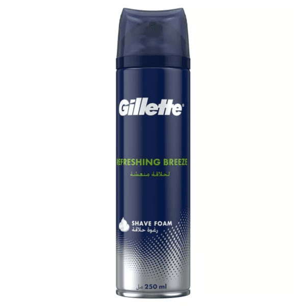 Gillette Refreshing Breeze Shave Foam 250ml