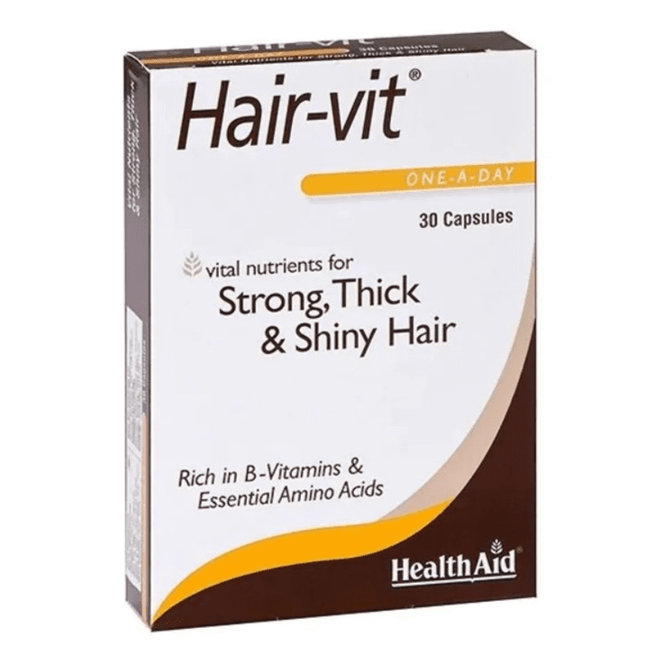 Health Aid Hair Vit Capsules 30 Pieces