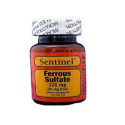 Sentinel Ferrous Sulfate 325Mg (65Mg Iron) Tablet 100'S