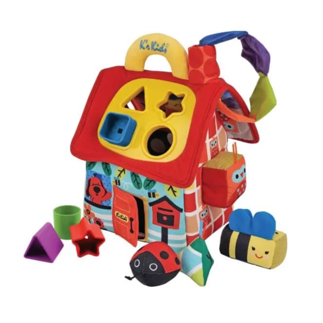 K's Kids Deluxe Patrick Shape Sorting House