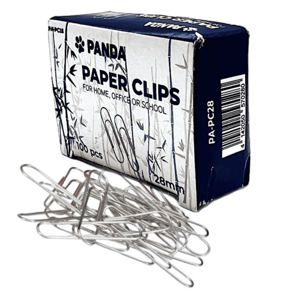 Panda Paper Clips 28mm 100 Pieces - 10186