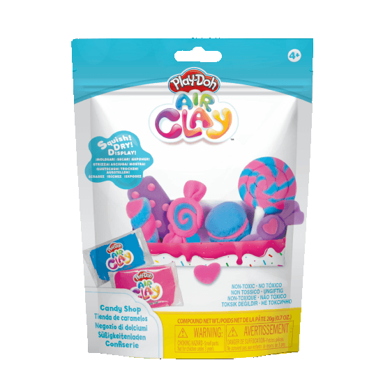 Play-Doh Air Clay -Foodie (Backery Shop -Burger Shop -Candy Shop)  (DGPD65)