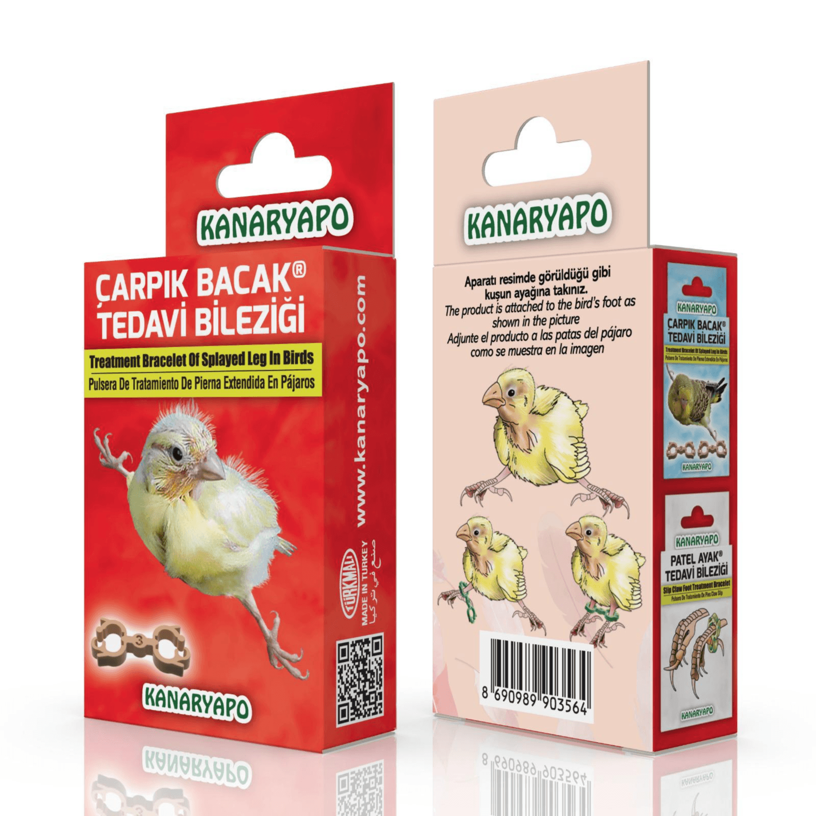 Carpik Leg Treatment Birds Bracelet