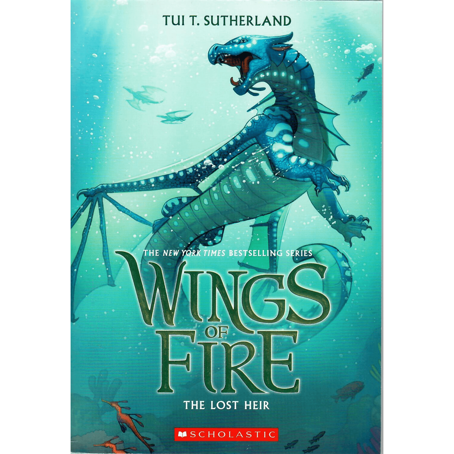 349246 The Lost Heir (Wings of Fire #2) (Trade Paperback / Paperback) By Sutherland, Tui,T