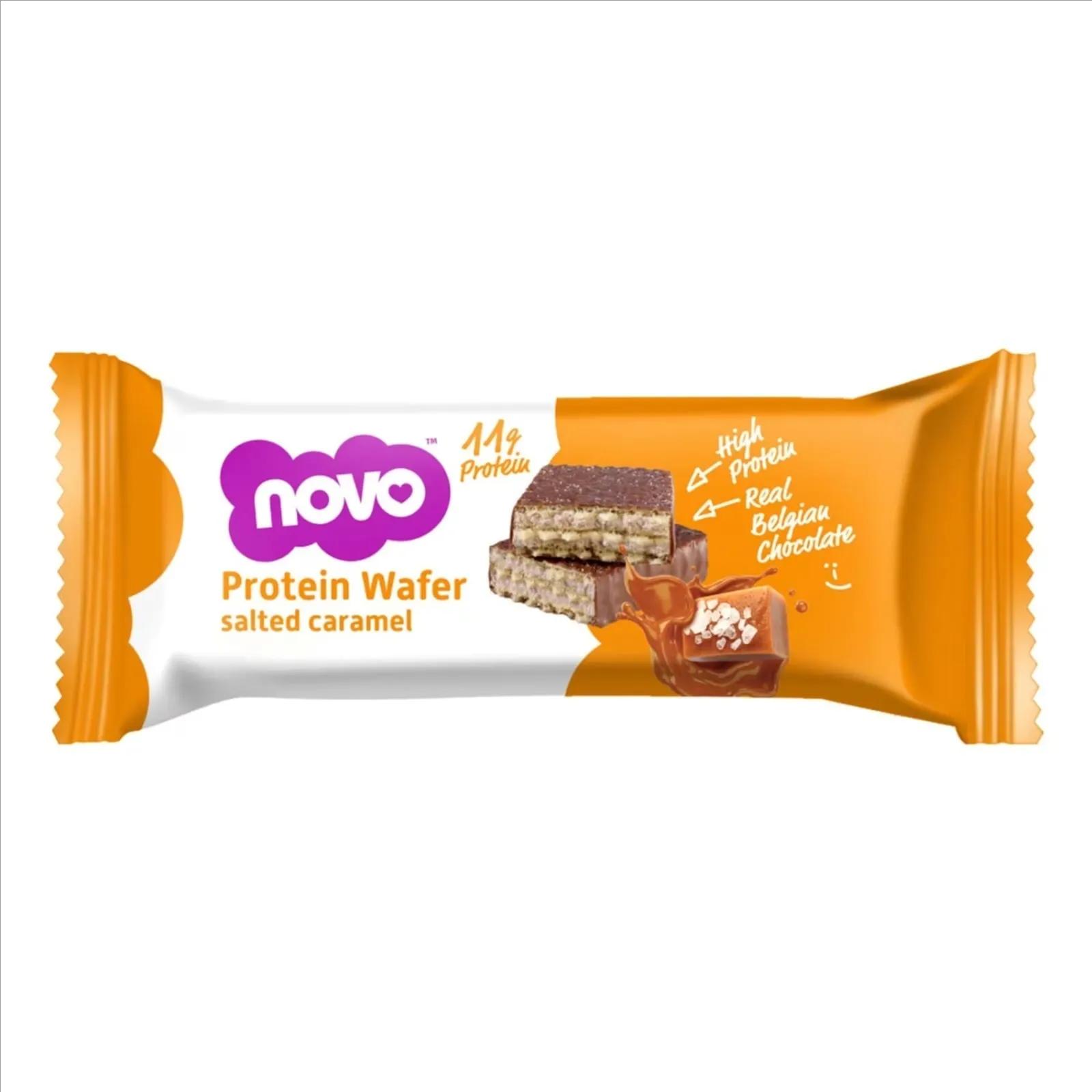 Novo Protein Wafer Bar - Salted Caramel 40g