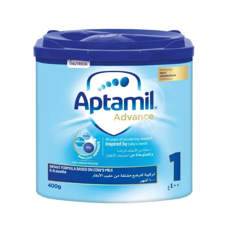 Aptamil Advance 1 Next Generation Infant Milk Formula From 0-6 Months No1  400gm