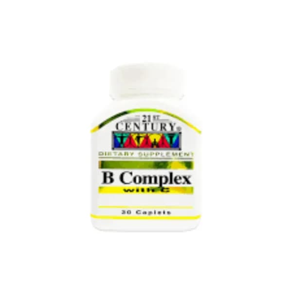 21 St Century B Complex With Vit C Caplet 30'S #7267