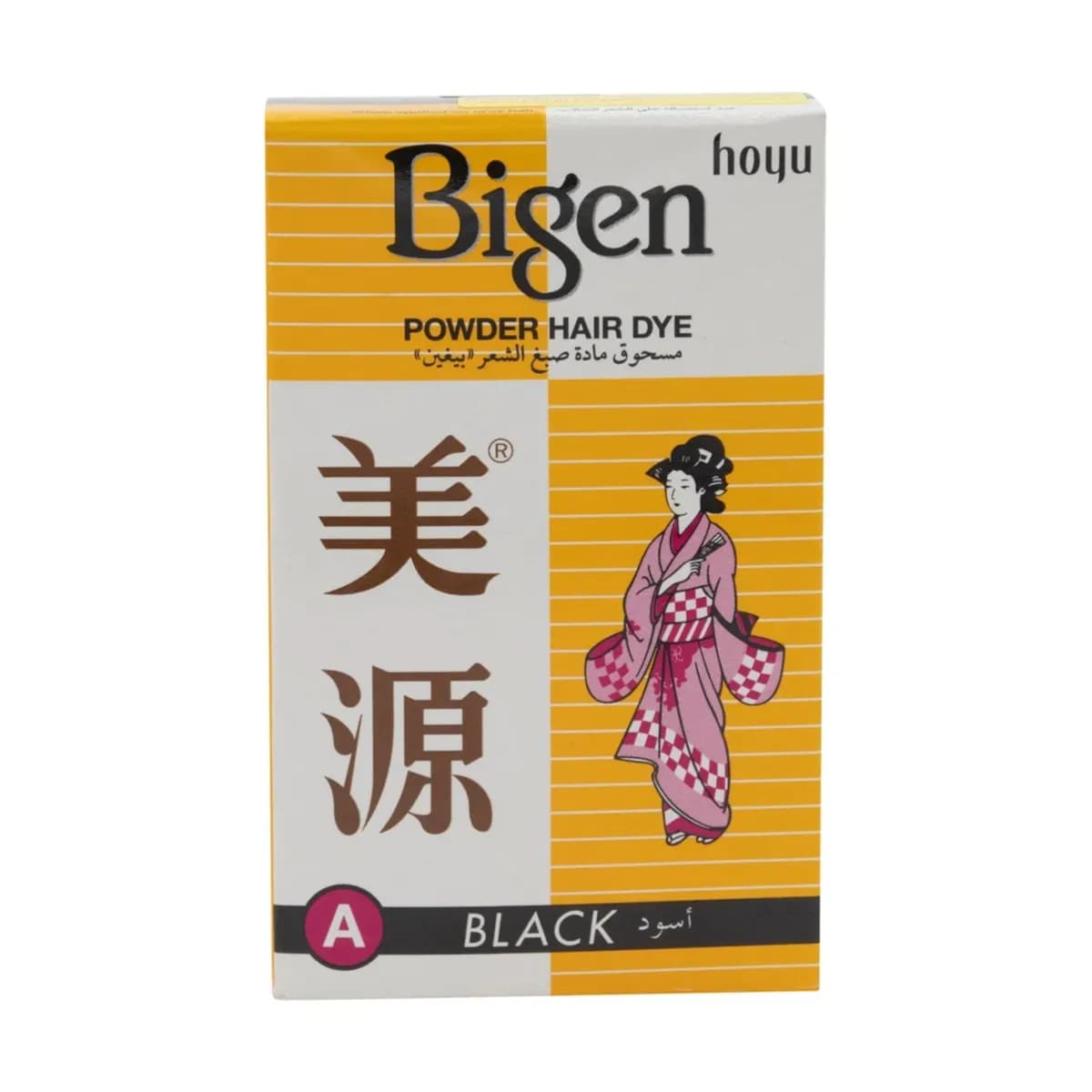 Bigen Powder Hair Dye (A) Black 6Gm