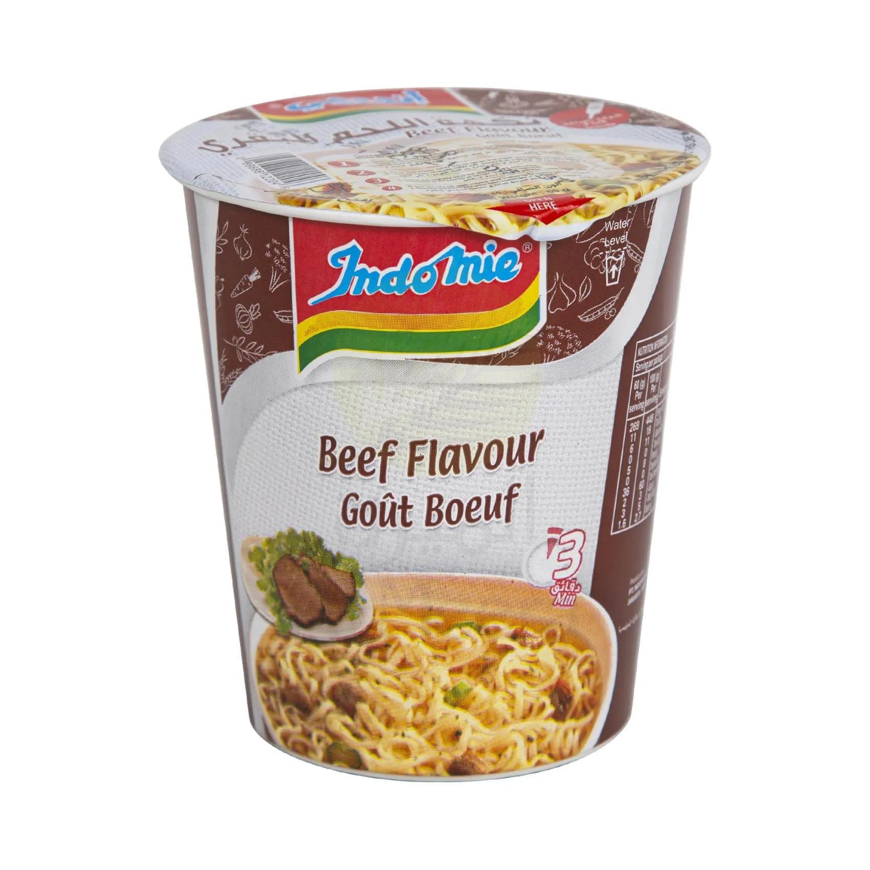 Indomie Cup Noodles Beef 60g