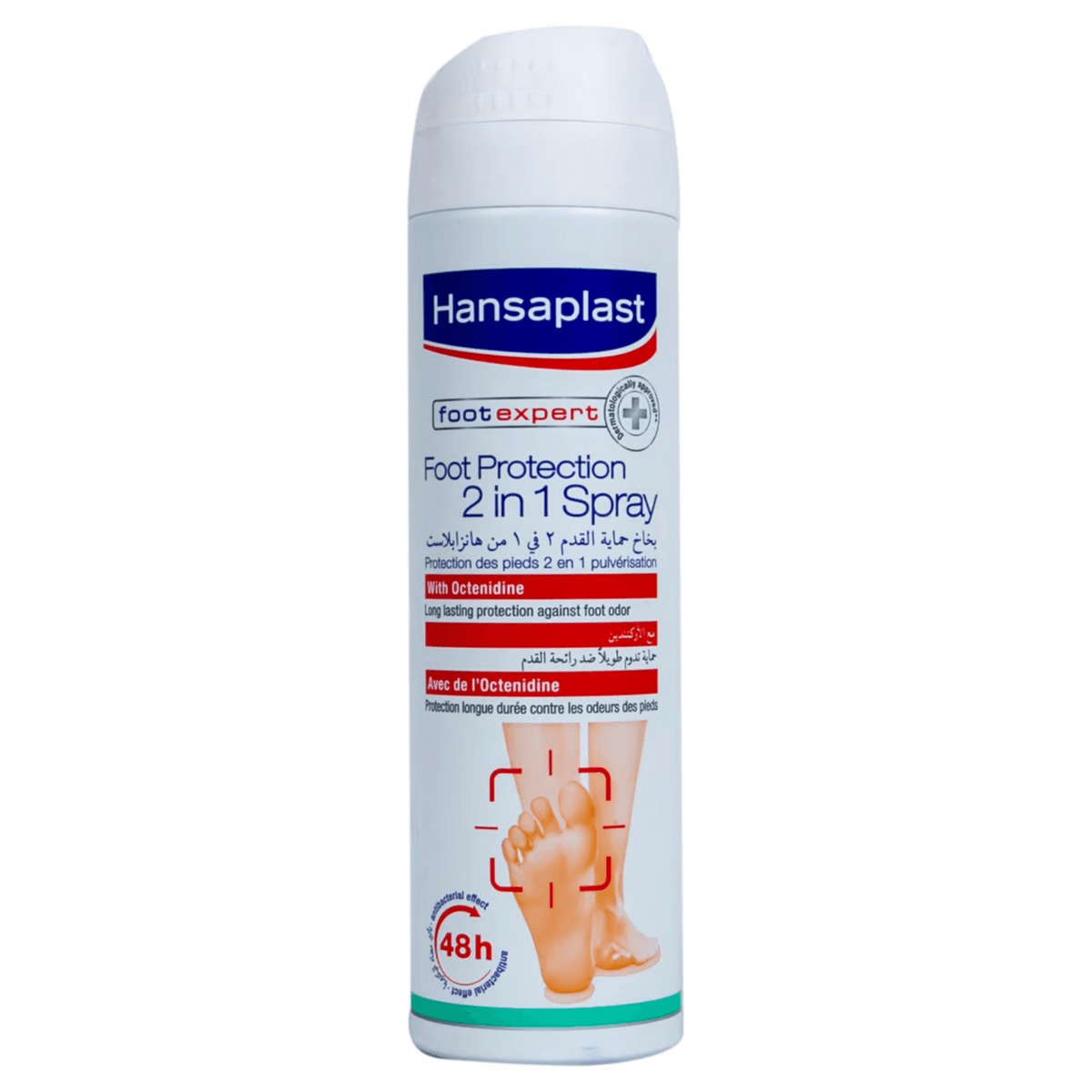 Hansaplast Foot Expert Foot Protection 2 In 1 Spray 150 Ml