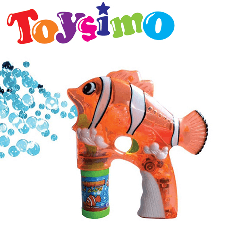 Fish bubble gun