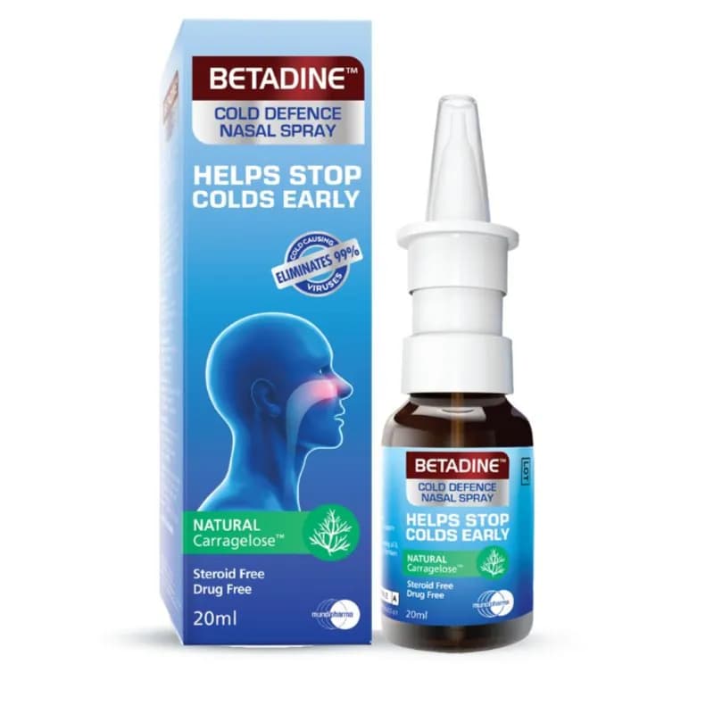 Betadine Cold Defence Nasal Spray 20ml