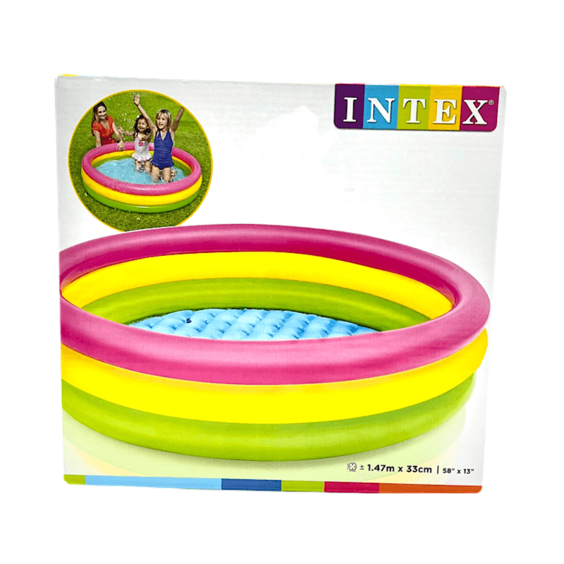 Intex Sunset Glow Pool Size 1.47mx33 Cm - 8062