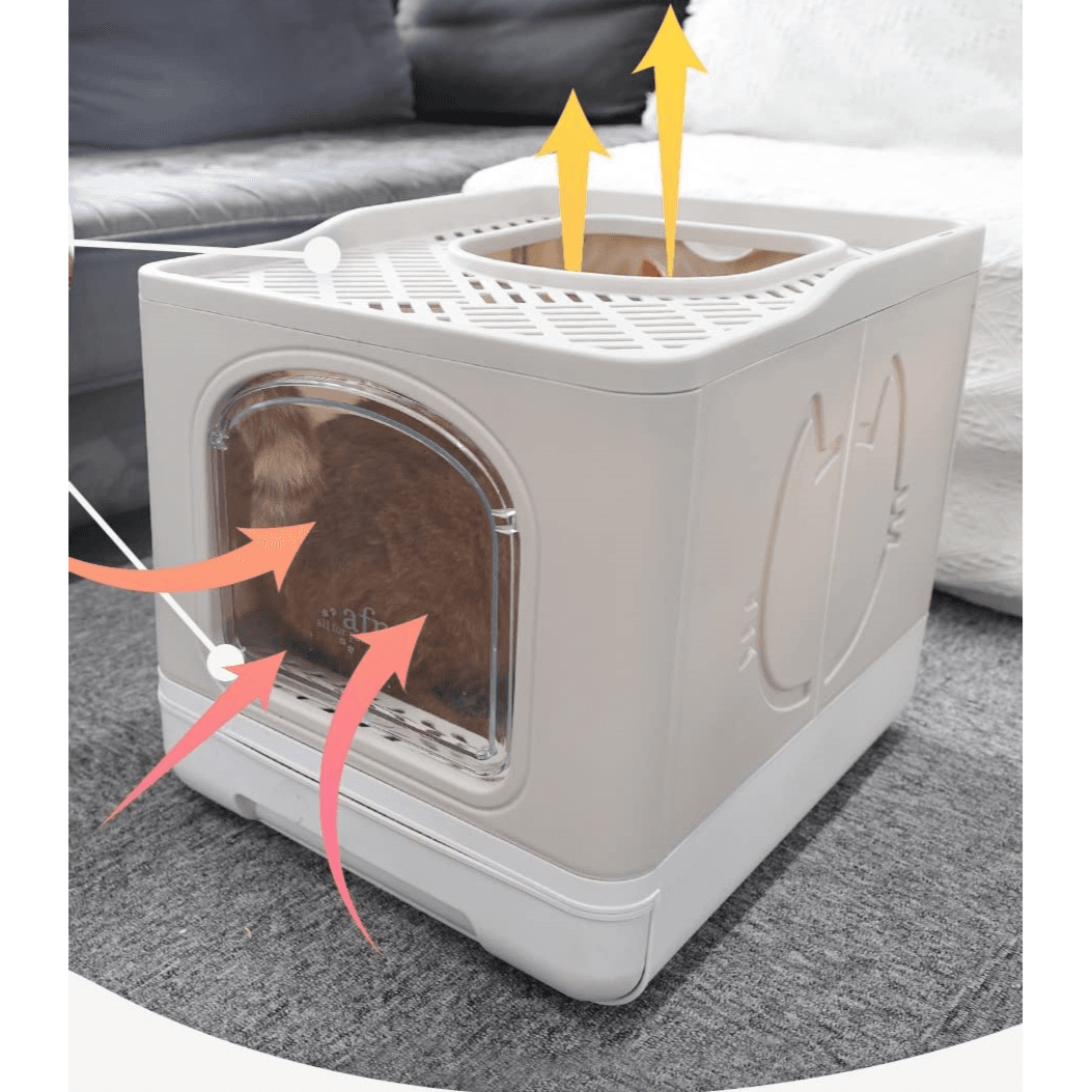 Foldable Cat Litter Box 